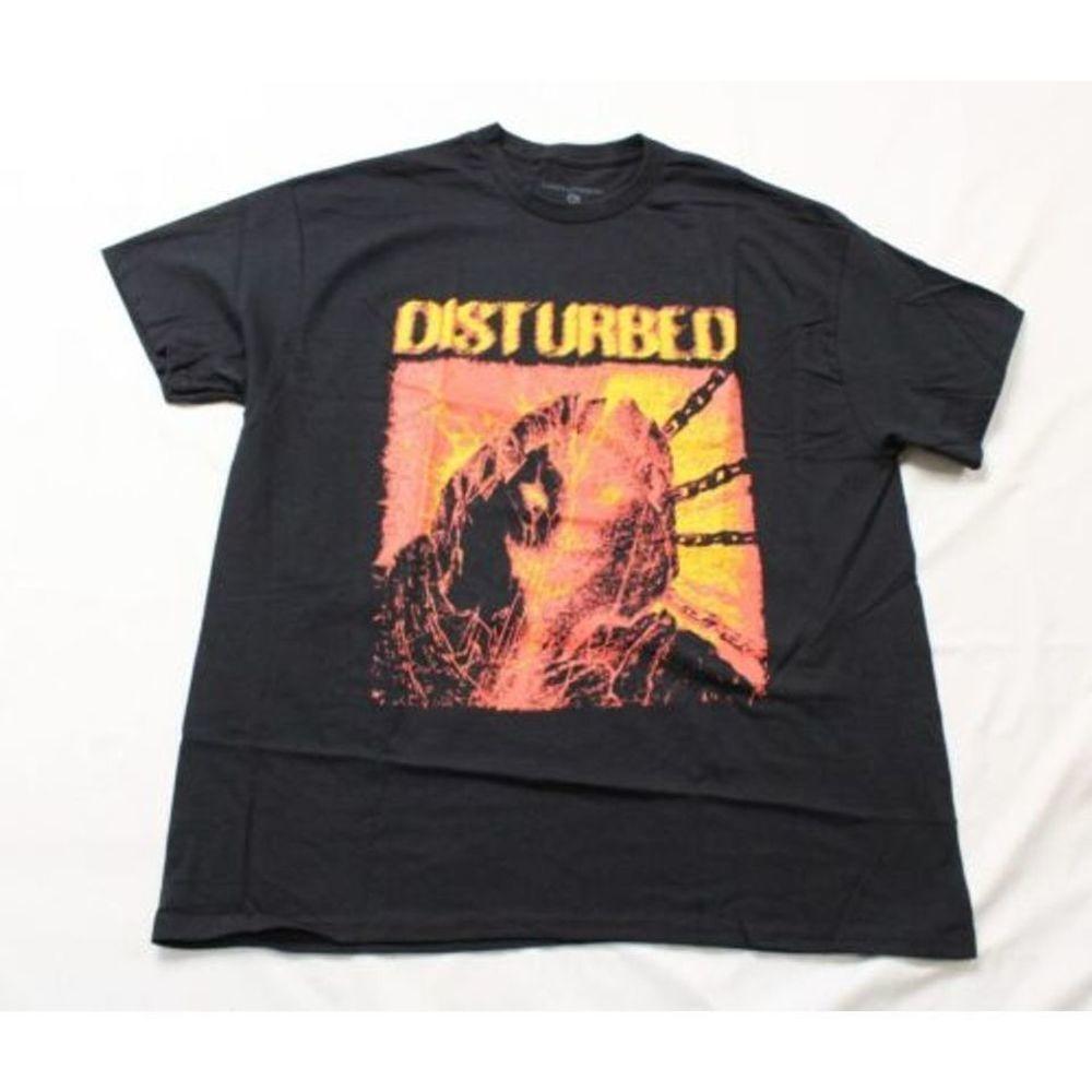 Disturbed Tour Cities Music Fan Retro Graphic T-Shirt